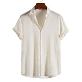 Camisa Casual Manga Curta Summer