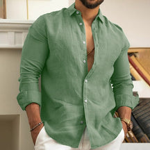 Camisa de Linho Premium Hombre